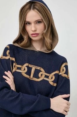 Zdjęcie produktu Twinset sweter damski kolor granatowy