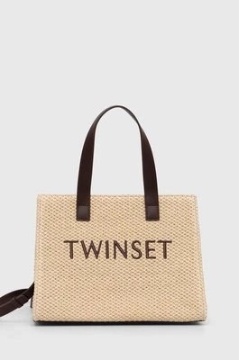 Zdjęcie produktu Twinset torebka kolor beżowy