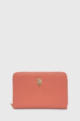 Zdjęcie produktu U.S. Polo Assn. portfel damski kolor różowy
