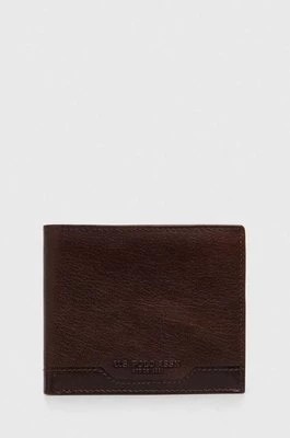 Zdjęcie produktu U.S. Polo Assn. portfel skórzany męski kolor brązowy