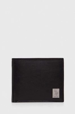 Zdjęcie produktu U.S. Polo Assn. portfel skórzany męski kolor czarny
