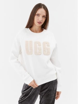 Zdjęcie produktu Ugg Bluza Madeline Fuzzy Logo 1123718 Biały Regular Fit