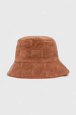 Zdjęcie produktu UGG kapelusz kolor brązowy 100680
