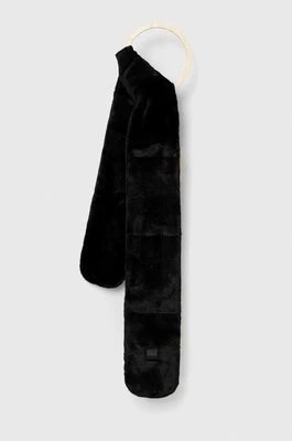 Zdjęcie produktu UGG szalik damski kolor czarny gładki