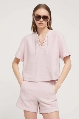 Zdjęcie produktu UGG t-shirt damski kolor różowy 1152782