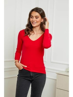 Zdjęcie produktu Soft Cashmere Sweter w kolorze czerwonym rozmiar: 38/40