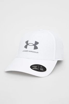Zdjęcie produktu Under Armour czapka 1361529 kolor biały z nadrukiem