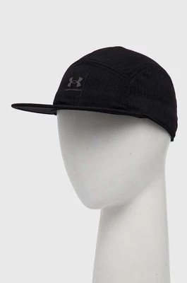 Zdjęcie produktu Under Armour czapka z daszkiem Iso-Chill Armourvent kolor czarny z nadrukiem