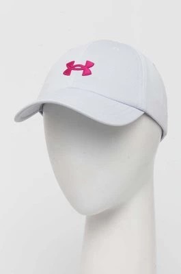 Zdjęcie produktu Under Armour czapka z daszkiem kolor niebieski z aplikacją