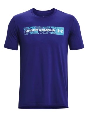 Zdjęcie produktu Under Armour Koszulka sportowa "Camo Chest" w kolorze niebieskim rozmiar: XS