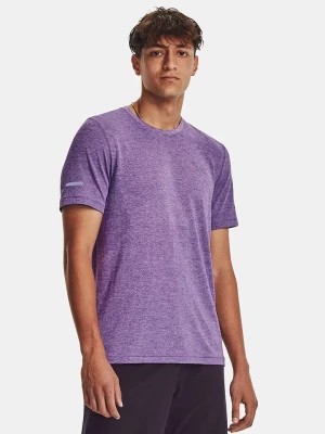 Zdjęcie produktu Under Armour Koszulka sportowa "Seamless Stride" w kolorze fioletowym rozmiar: XXL