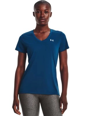 Zdjęcie produktu Under Armour Koszulka sportowa "Tech" w kolorze granatowym rozmiar: XS