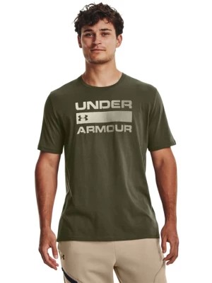 Zdjęcie produktu Under Armour Koszulka sportowa w kolorze khaki rozmiar: M