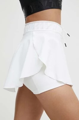 Zdjęcie produktu Under Armour spódnica sportowa Essential kolor biały mini rozkloszowana