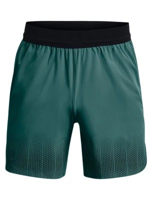 Zdjęcie produktu Under Armour Szorty sportowe "Peak" w kolorze zielonym rozmiar: XL