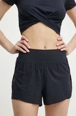 Zdjęcie produktu Under Armour szorty treningowe Flex kolor czarny gładkie high waist
