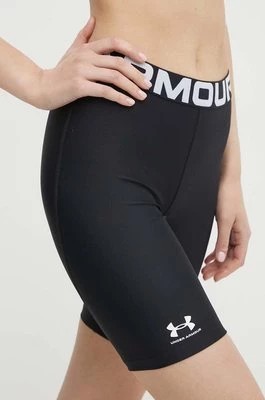 Zdjęcie produktu Under Armour szorty treningowe HG Authentics kolor czarny z nadrukiem medium waist