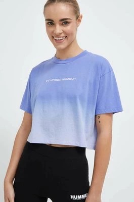 Zdjęcie produktu Under Armour t-shirt damski kolor fioletowy