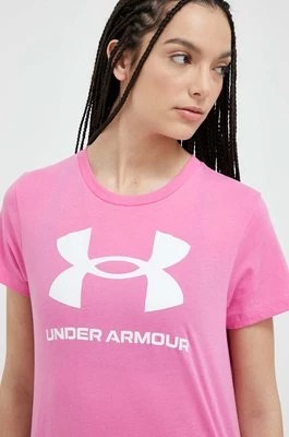 Zdjęcie produktu Under Armour t-shirt damski kolor różowy 1356305
