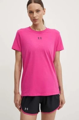 Zdjęcie produktu Under Armour t-shirt damski kolor różowy