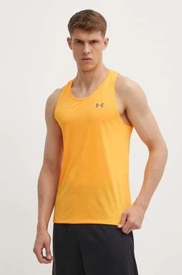 Zdjęcie produktu Under Armour t-shirt do biegania Streaker kolor pomarańczowy