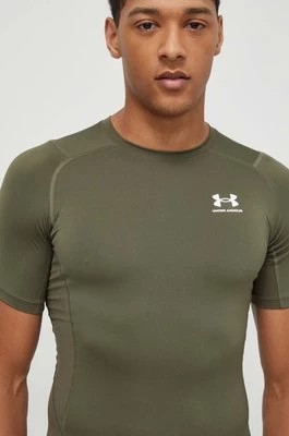 Zdjęcie produktu Under Armour t-shirt treningowy kolor zielony gładki 1361518