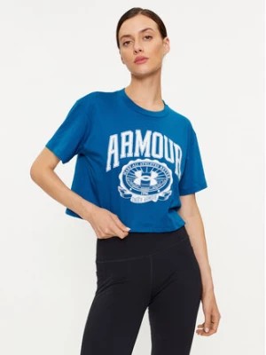 Zdjęcie produktu Under Armour T-Shirt Ua Collegiate Crest Crop Ss 1379402 Niebieski Loose Fit