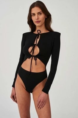 Zdjęcie produktu Undress Code body Con te Bodysuit damskie kolor czarny gładka 535