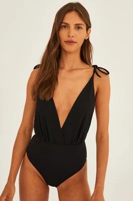 Zdjęcie produktu Undress Code jednoczęściowy strój kąpielowy kolor czarny miękka miseczka