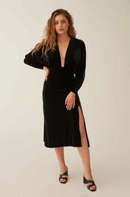 Zdjęcie produktu Undress Code sukienka 477 Date Night Midi Dress Black kolor czarny midi prosta