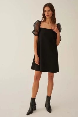 Zdjęcie produktu Undress Code sukienka In full Bloom Dress kolor czarny mini prosta