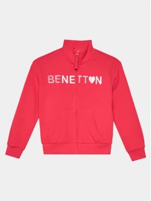 Zdjęcie produktu United Colors Of Benetton Bluza 3J68C503O Różowy Regular Fit
