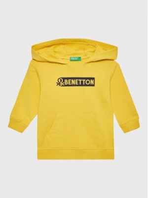 Zdjęcie produktu United Colors Of Benetton Bluza 3T32G200C Żółty Regular Fit