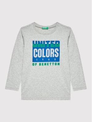 Zdjęcie produktu United Colors Of Benetton Bluzka 3I1XC105U Szary Regular Fit