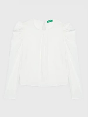 Zdjęcie produktu United Colors Of Benetton Bluzka 5G97CQ00O Biały Regular Fit