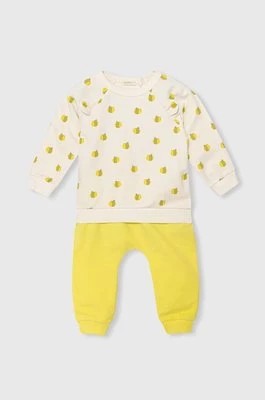 Zdjęcie produktu United Colors of Benetton dres niemowlęcy kolor żółty