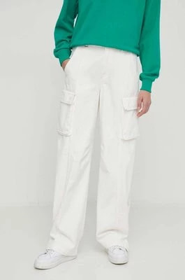 Zdjęcie produktu United Colors of Benetton jeansy damskie kolor beżowy