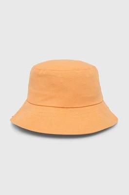 Zdjęcie produktu United Colors of Benetton kapelusz bawełniany dziecięcy kolor pomarańczowy bawełniany