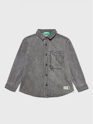 Zdjęcie produktu United Colors Of Benetton Koszula jeansowa 5AD6CQ00K Szary Regular Fit