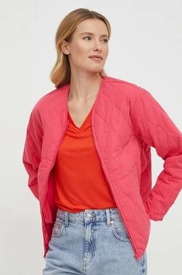 Zdjęcie produktu United Colors of Benetton kurtka damska kolor różowy przejściowa