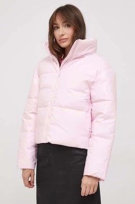 Zdjęcie produktu United Colors of Benetton kurtka damska kolor różowy zimowa oversize
