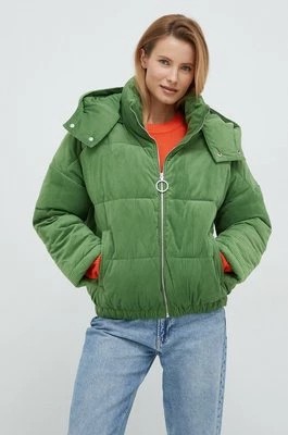 Zdjęcie produktu United Colors of Benetton kurtka damska kolor zielony zimowa