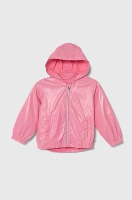 Zdjęcie produktu United Colors of Benetton kurtka dziecięca kolor różowy