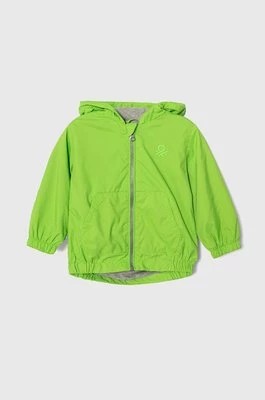 Zdjęcie produktu United Colors of Benetton kurtka dziecięca kolor zielony