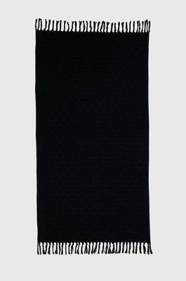 Zdjęcie produktu United Colors of Benetton ręcznik bawełniany kolor czarny
