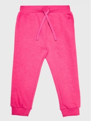 Zdjęcie produktu United Colors Of Benetton Spodnie dresowe 35TMGF01B Różowy Regular Fit