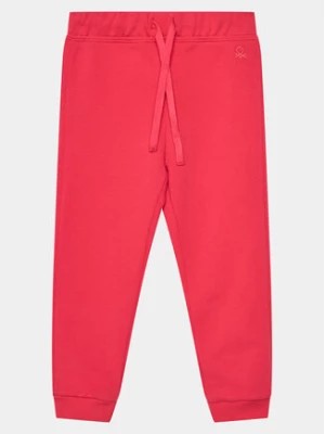 Zdjęcie produktu United Colors Of Benetton Spodnie dresowe 3J70GF01N Różowy Regular Fit