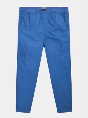 Zdjęcie produktu United Colors Of Benetton Spodnie materiałowe 4AC7CF01X Niebieski Regular Fit