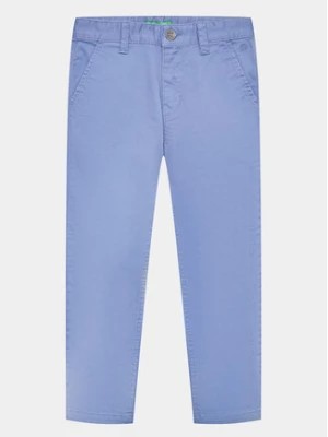 Zdjęcie produktu United Colors Of Benetton Spodnie materiałowe 4HM6CF011 Niebieski Slim Fit