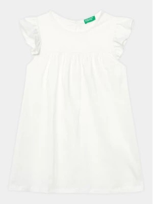 Zdjęcie produktu United Colors Of Benetton Sukienka codzienna 3096GV00H Biały Regular Fit